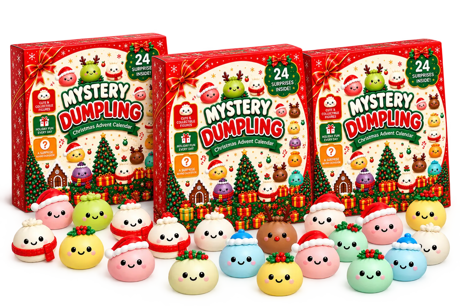 Squishy Dumpling Advent Calendar