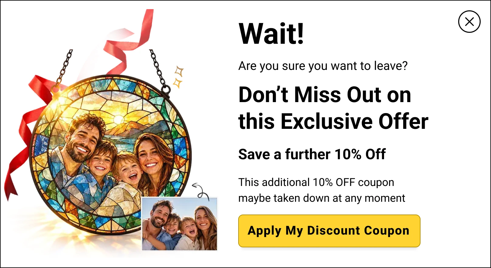 Wait! Are you sure you want to leave? Do not miss out on this exclusive offer: save a further 10% off. Apply my discount coupon.